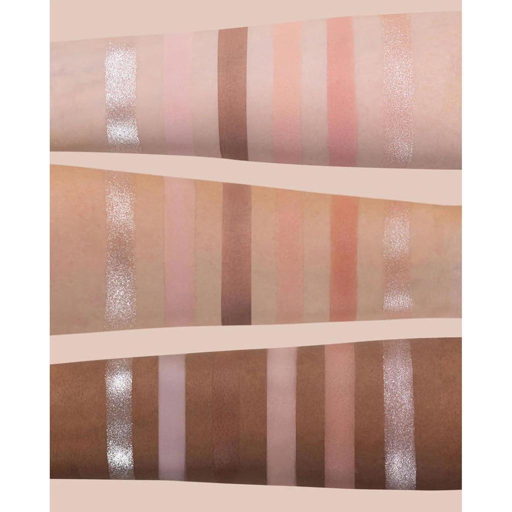 Paleta de Ojos y Rostro KAPEL de 6 Colores Ojo de Cisne: Sombra de Ojos, Contorno, Rubor, Iluminador en Uno - Cosméticos Portátiles
