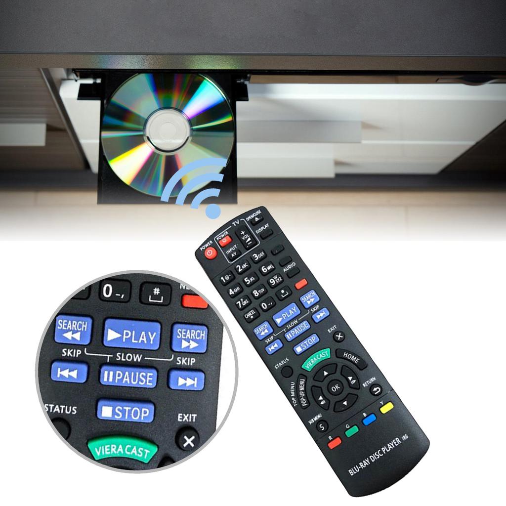 New Remote Controls N2QAYB000574 Substitute For Blu Ray Players DMP-BDT310 DMP-BDT210 DMPBDT110 DMPBDT215