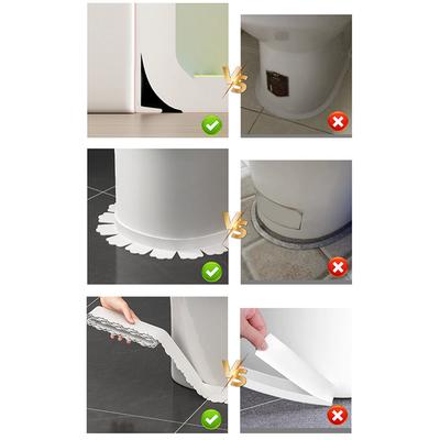 Sink Edge Tape Waterproof Sealing Tape Home Improvement Customizable Length Easy Installation No Special Tools Needed For Sinks