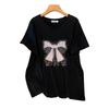 Plus Size Round Neck Mid-Length Loose Short-Sleeve Women's T-Shirt (Sizes 200/300/350 jin) - Style 6509