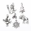 New Christmas Series Alloy Small Pendant Pendant Set DIY Handmade Jewelry Accessories 18pcs/3set