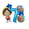 One Pieces Digit 1-10 Balloons Boys Anime Luffy Birthday Decoration Baby Shower Gender Reveal Party Supplies Kids Gift Hot Sales