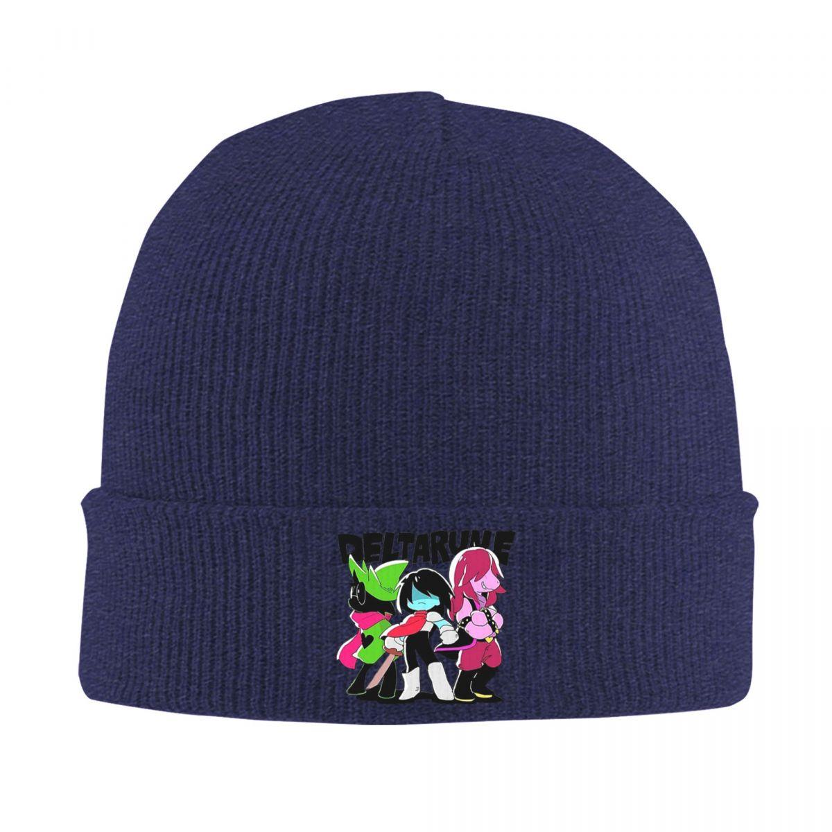 

Game Deltarune Kris Ralsei Susie Warm Knitted Cap Fashion Bonnet Hat Autumn Winter Outdoor Beanies Hats for Unisex Adult One Size