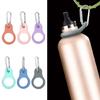 3Pcs Portable Water Bottle Carrying Holder Silicone Hanging Buckles Outdoor Water Bottle Carriers with Carabiner Clip