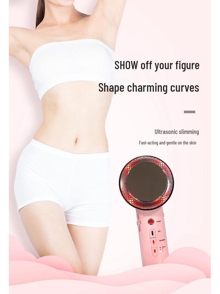 Cross-border Slimming & Shaping Facial Beauty Device with Microcurrent & Ultrasound Lipolysis