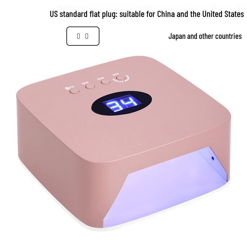 Cordless LED Nail Lamp: Fast-Drying, Rechargeable & Portable Nail Dryer for Nail Art Therapy