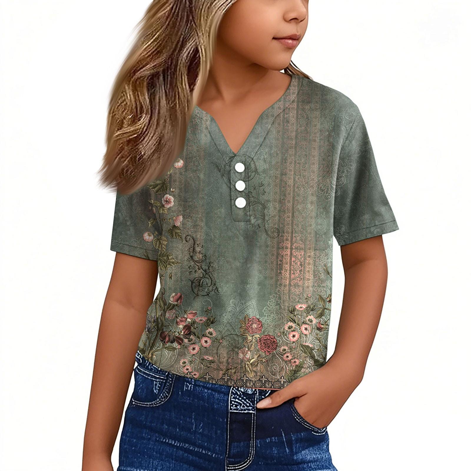 

Детская повседневная футболка с коротким рукавом и воротником на пуговицах M синий