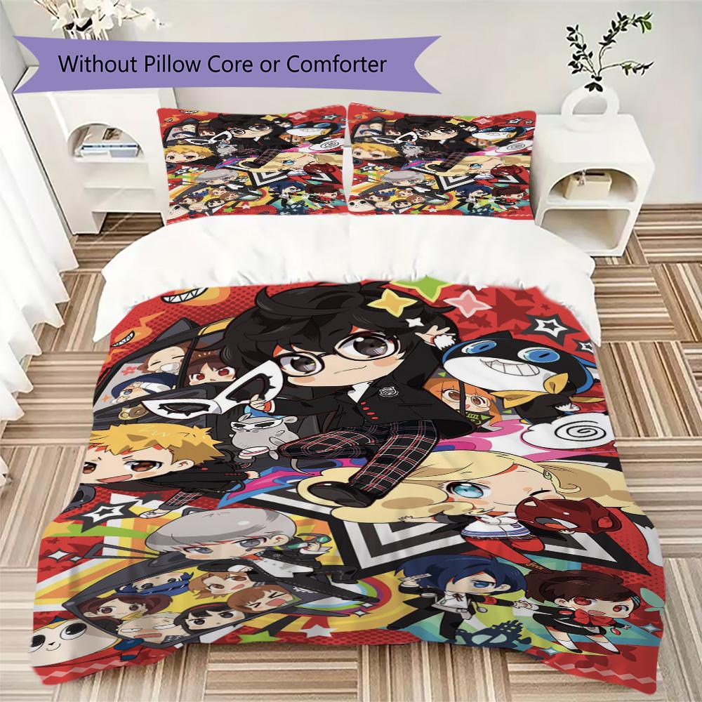 Evil Spirit Exorcism 5 Pattern Bedding,Quilt Set Quilt Cover Pillowcase Home Birthday Gift (1*duvet cover+2*pillowcase,without core)XSJT0917298