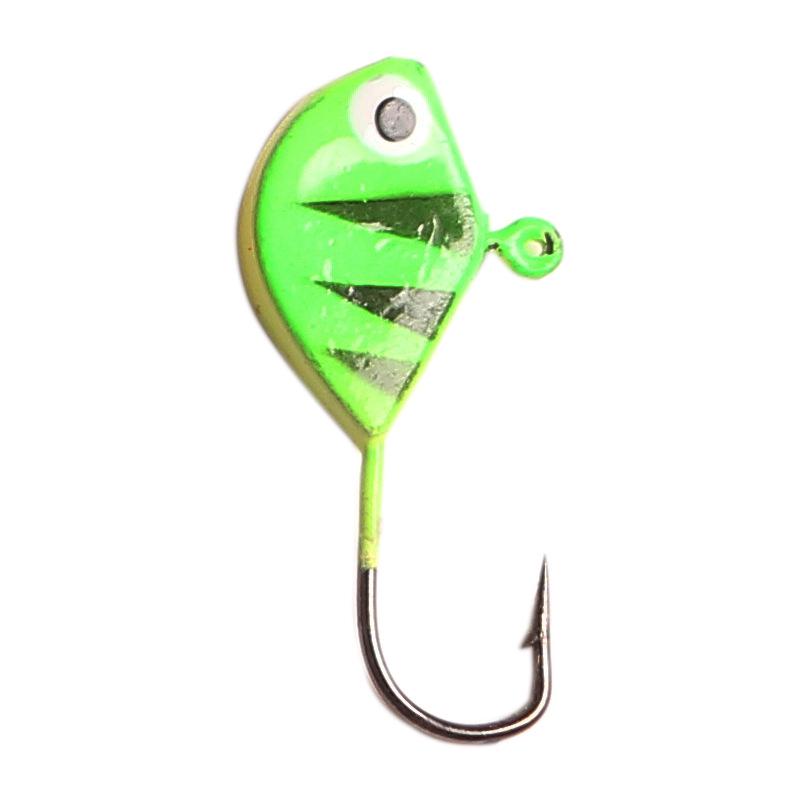 Haczyk Jigowy Cross6 Wzór Ryby 2,1g Mikro Lód Wędkarstwo Miękka Przynęta Haczyk