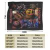 FNAF 2 Puppet Blankets Velvet Printed  Portable Lightweight Thin Throw Blankets for Bed Outdoor Quilt