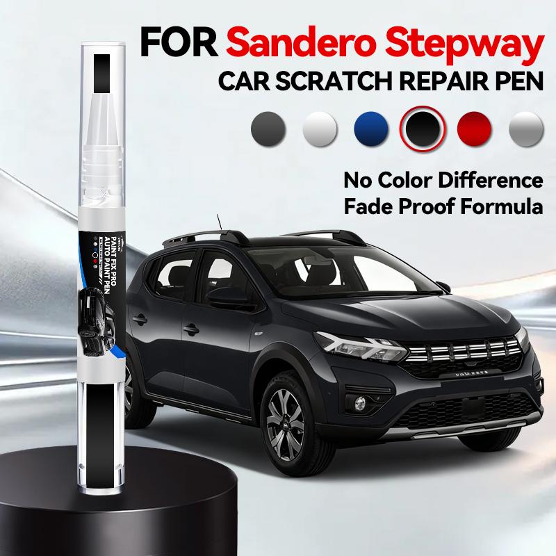 

Car Paint Repair Pen For 2013-2025 Dacia Sandero Stepway Paint Scratch Repair Accessories Blue Green Grey Red White Grey чорний