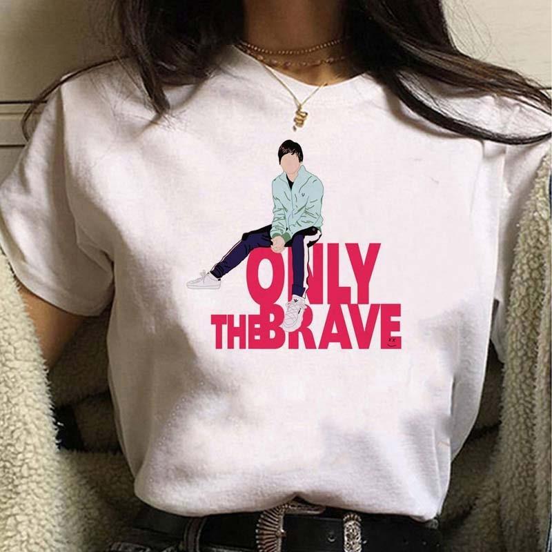 Dámské tričko s potiskem a krátkým rukávem, dámské oblečení