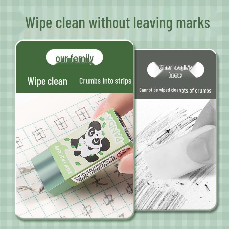 Chip-Free Cartoon Sandwich Eraser for Elementary Students - Cute, Creative, and Long-lasting