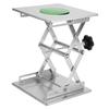Stainless Steel SS304 Laboratory Lifting Platform Stand Scissor Rack 200*200*280mm