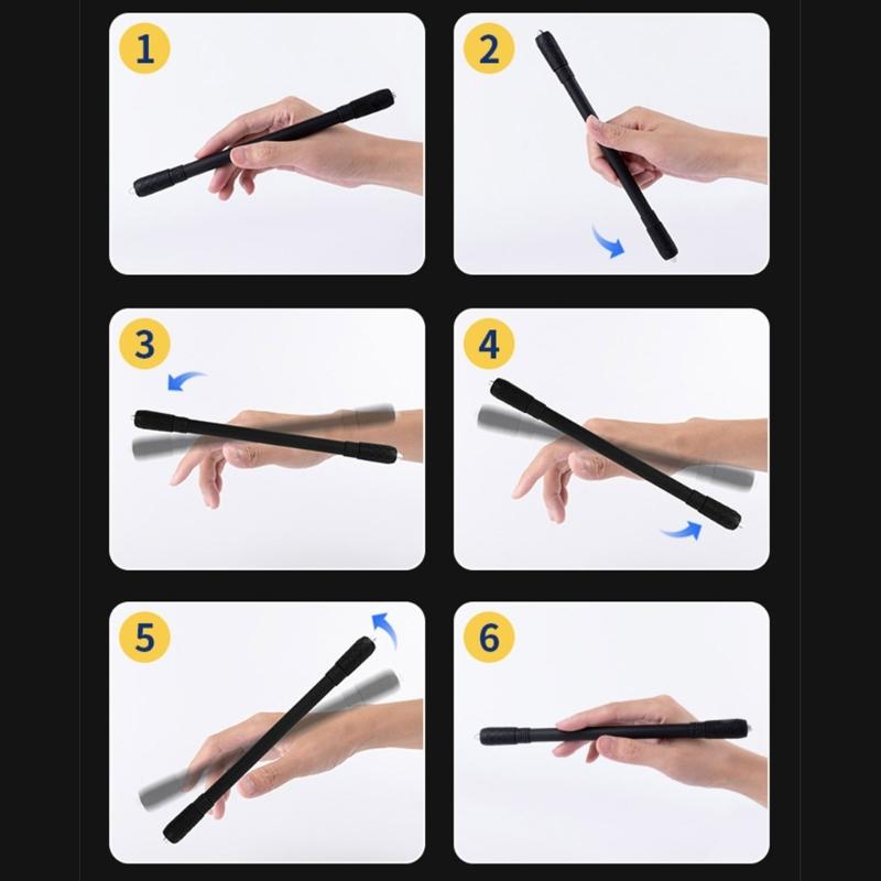 Fashion Finger Rotating Pen Drop Resistant Brain Training Entertainment Hand Toy