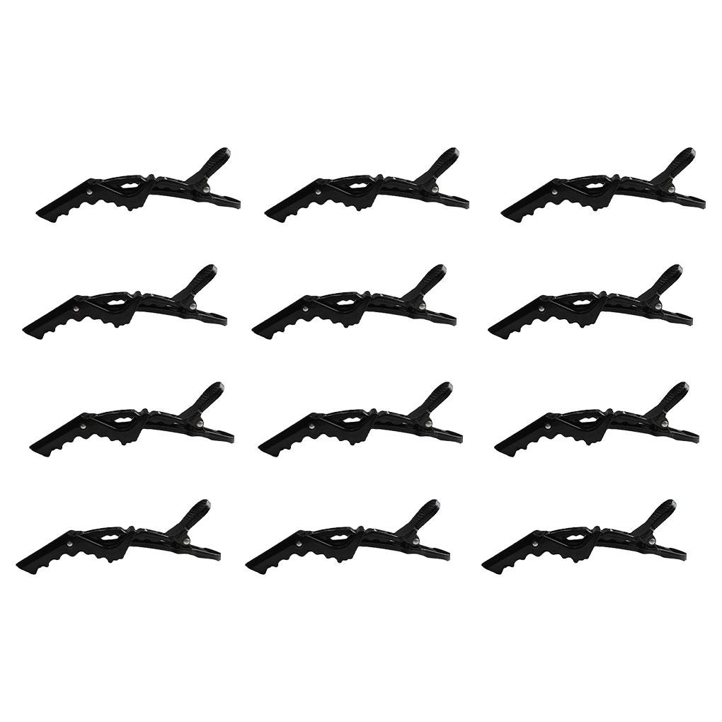 50 Pieces Hairdressing Clip Hairstyling Barber Clamp Professional Haircutting Claw Hair Styling Straightening Positioning