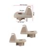 10Pcs Sun Visor Plastic Clips For 2005-2007 Dodge Charger Magnum & Chrysler 300