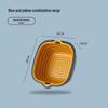 Six-Piece Double-Layer Kitchen Basket Set for Washing Fruits and Vegetables