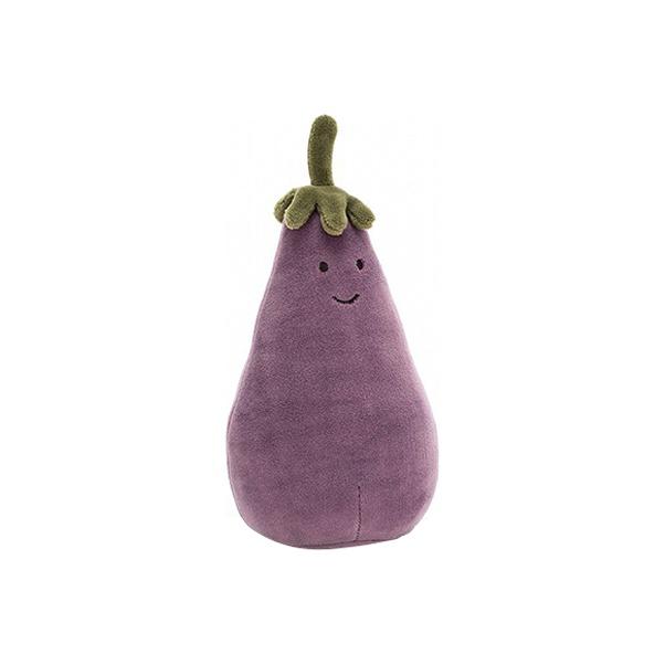 

JELLYCAT Fun Food Vegetables Lively Eggplant Purple Doll Plush Doll 17cm Tall Box Not Included