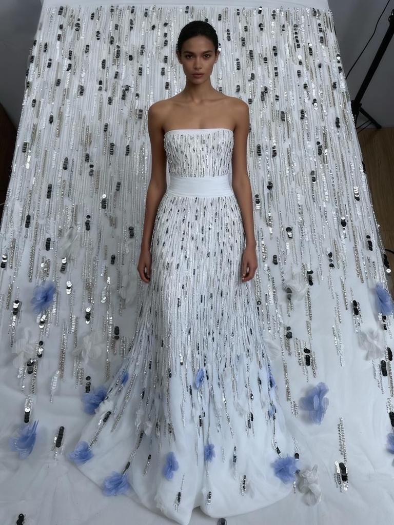 Luxurious Nigerian African Beaded Lace Fabric 2025 High Quality Sequins Flower Embroidery French Lace Fabric For Sewing Dress