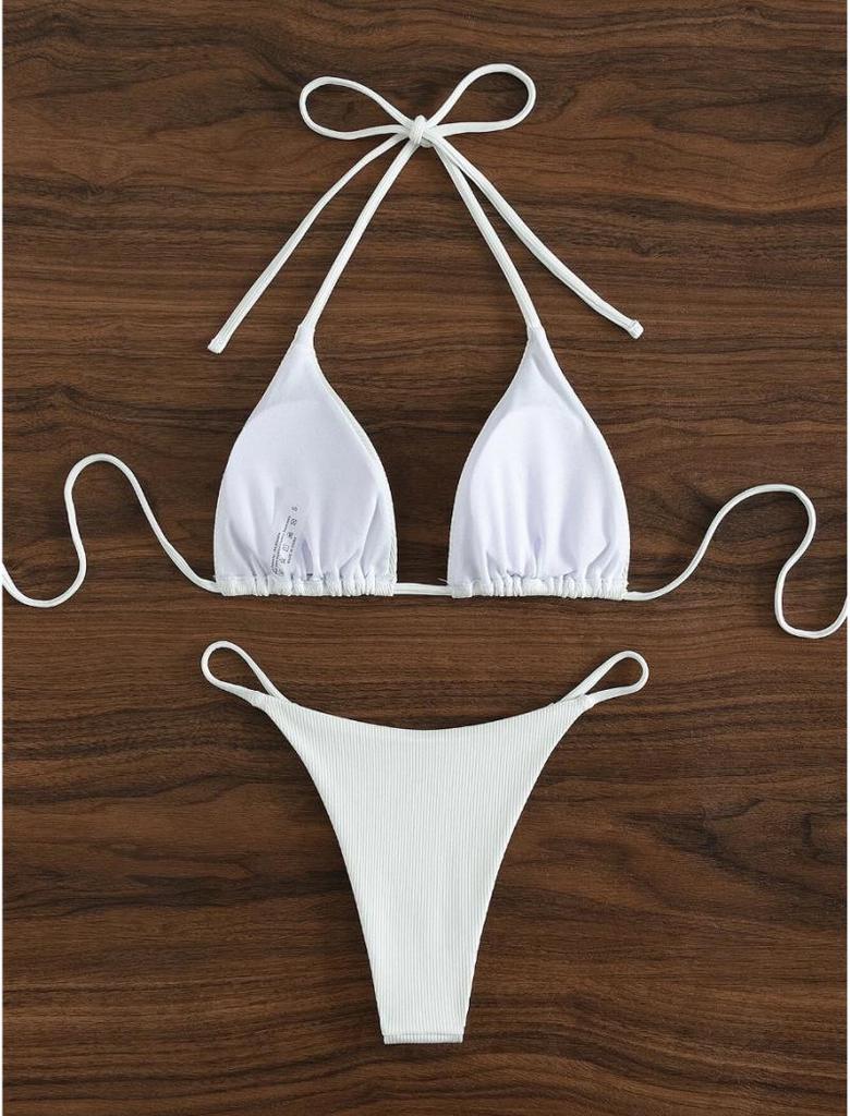 Bikini Sexy Due Pezzi Multicolore 2023 per Donna - Europa e America
