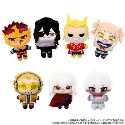 În stoc!! Anime My Hero Academia 12cm Jucării de Pluș Umplute Animație Originală Tomura Shouta Aizawa Dabi Himiko Toga Pandantive