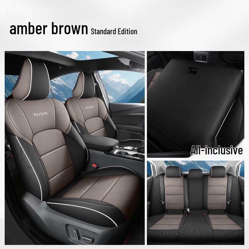9th Gen All-Season Fabric Car Seat Covers for 2024 Toyota Camry, Full Coverage