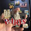 3D City Travel Souvenir Magnets: European and Global Regions