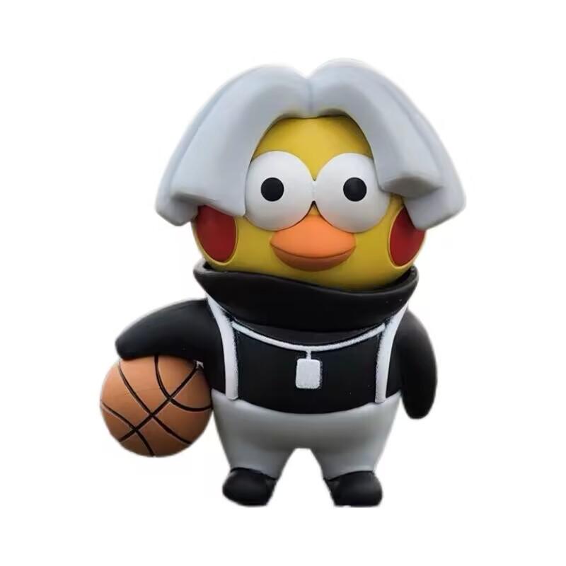 Chicken Pigeon Desktop & Car Ornament: Cute Cai Xukun Ikun Figurine for DIY Decoration
