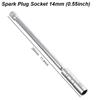 Magnetic Spark Plug Socket Key Wrench Adapter Swivel Long Extension Install Replace Repair Kit Torque Remove Removal Gap Tool