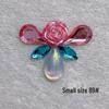 Children's Floral Face Stickers with Crystal Diamonds & Tassels for Ancient Style Makeup