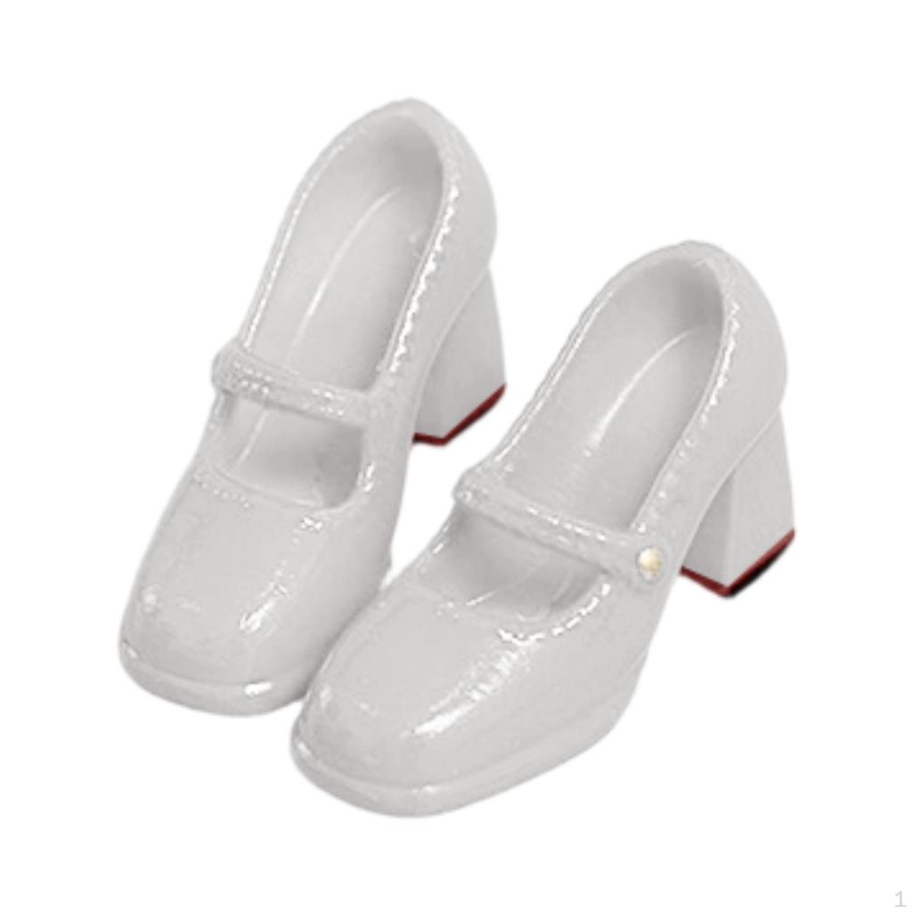 1/12 Action Figure Shoes Doll Costume Accessories Casual Photo Props Women Dress up for 6 inch