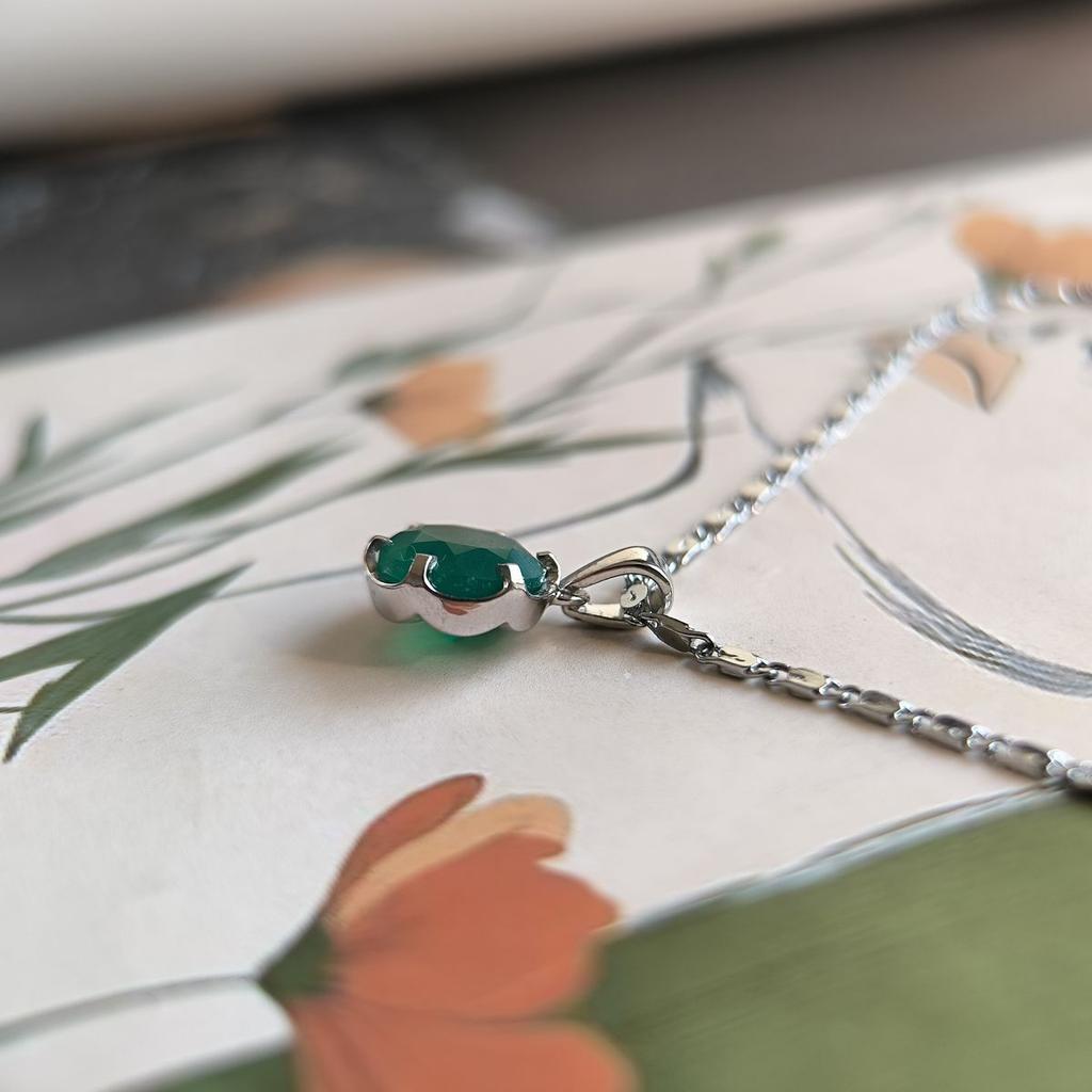 Silver Pendant with Agate 2.425ct (2189756)