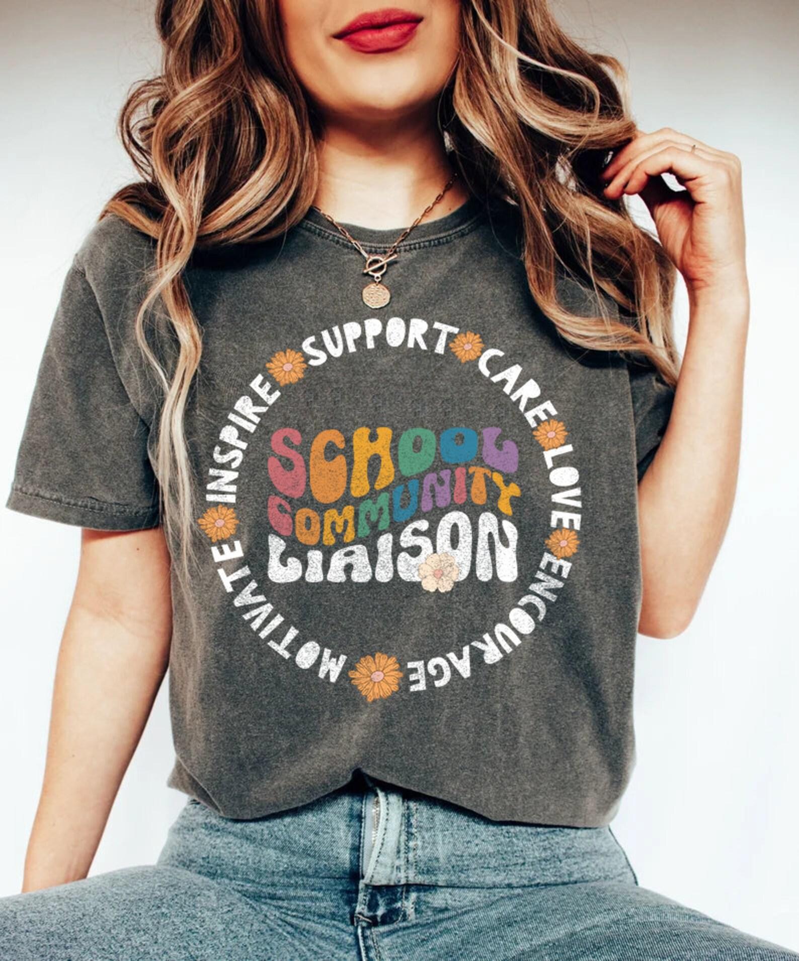 School Community Liaison Appreciation Week Shirt Back to School T-Shirt 2XL