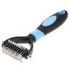 Non-slip Grip Dematting Comb Smooth Teeth Pet Grooming Comb Tangle Remover  Home Pet Care