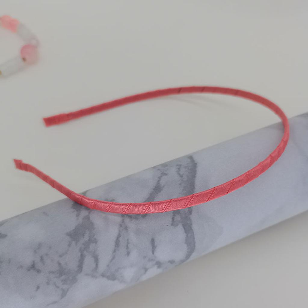 5mm Fabric Headband For Girl Hair Head Hoop Women Hair Bands Headwear Kids Narrow Thin Base Setting Hair Hoop Hair Accessories