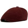 Fashion Corduroy Hat Beret Spring Autumn Warm Men Women's Flat Cap Vintage Casual Newsboy Baseball Caps Soft Retro Hats Unisex