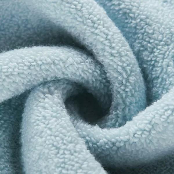 Gold Pure Cotton Cloud Embroidered Soft Waffle Towel with Lanyard - Perfect for Face Wash and Bath