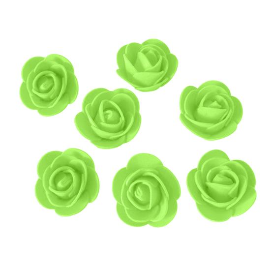500 Pcs Mini Artificial Foam Rose Bulk Small Rose Flower Head for DIY Flower Arrangement Wall Garland Backdrop Wedding Bridal Shower Decor