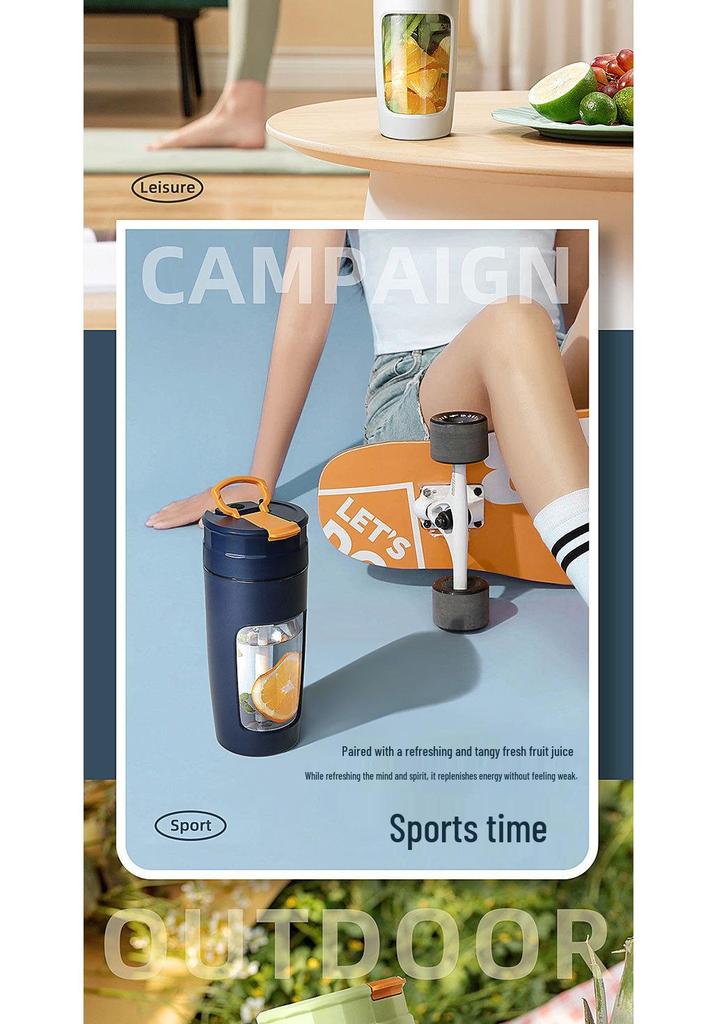Portable Electric Juicing Cup: Automatic, Silent, Fresh Juice Maker for Home