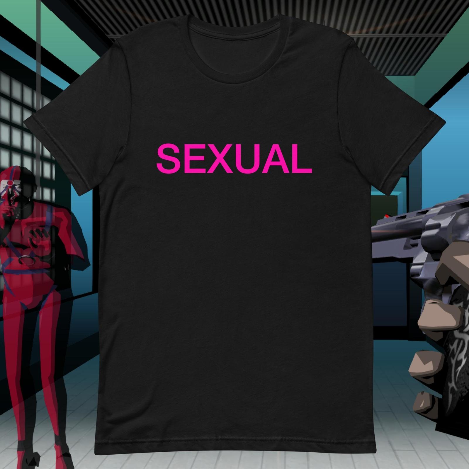 Killer 7 Sexual Travis Bell Cosplay Shirt No more Heroes Lollipop Chainsaw XXL