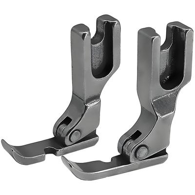 Set di Piedini Prensapiedi per Cerniera 2 Pezzi #P36LN+P36N Per Macchine da Cucire Industriali a Punto Dritto Singer Brother Juki Accessori