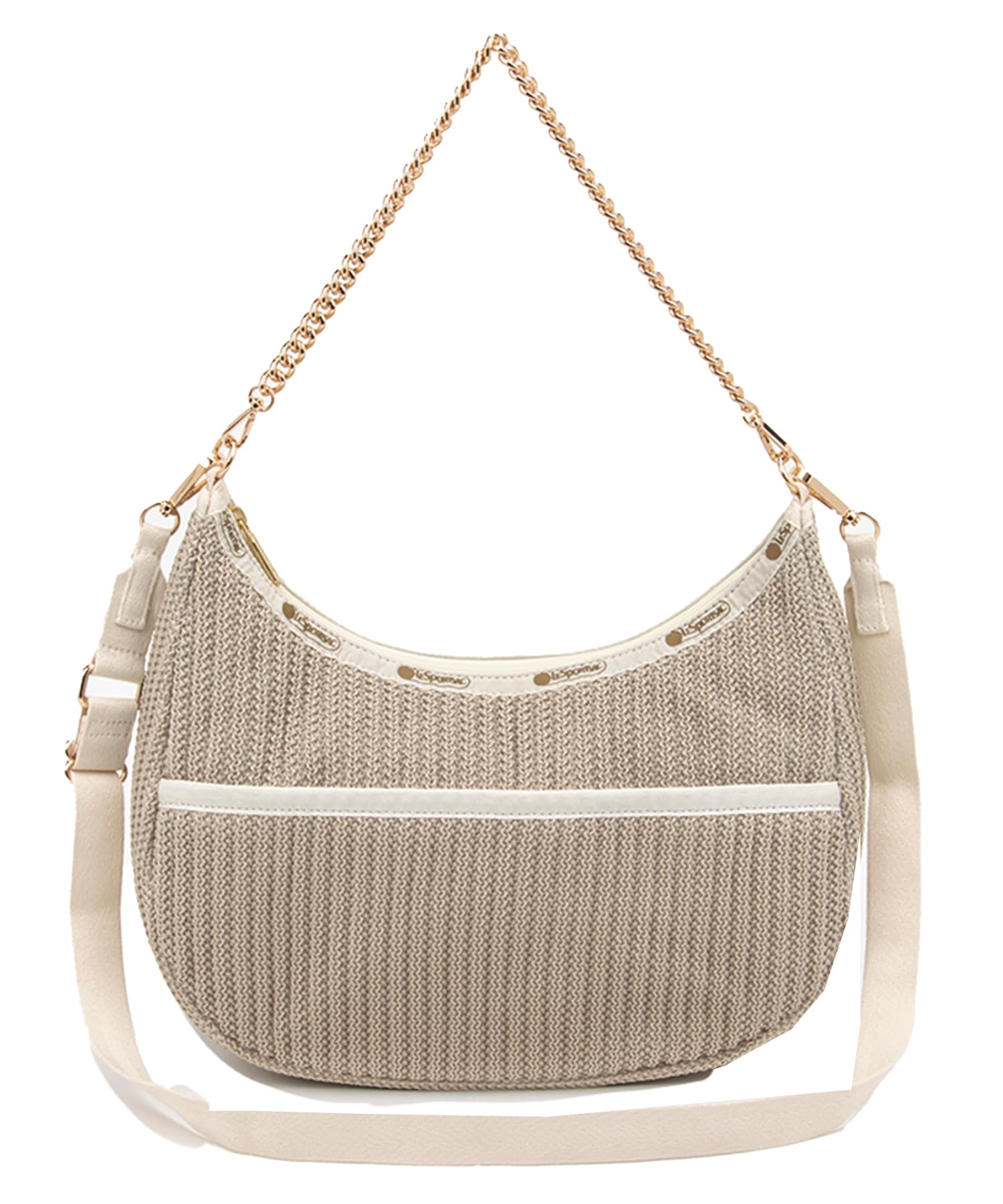 

Official Shoulder Bag CHAIN CROCHET Beige Crochet [LeSportsac] N/S HOBO/1369 Women s