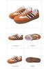 Plus Size Retro Leopard Print Women's Casual Shoes - European & American Style Spring/Autumn