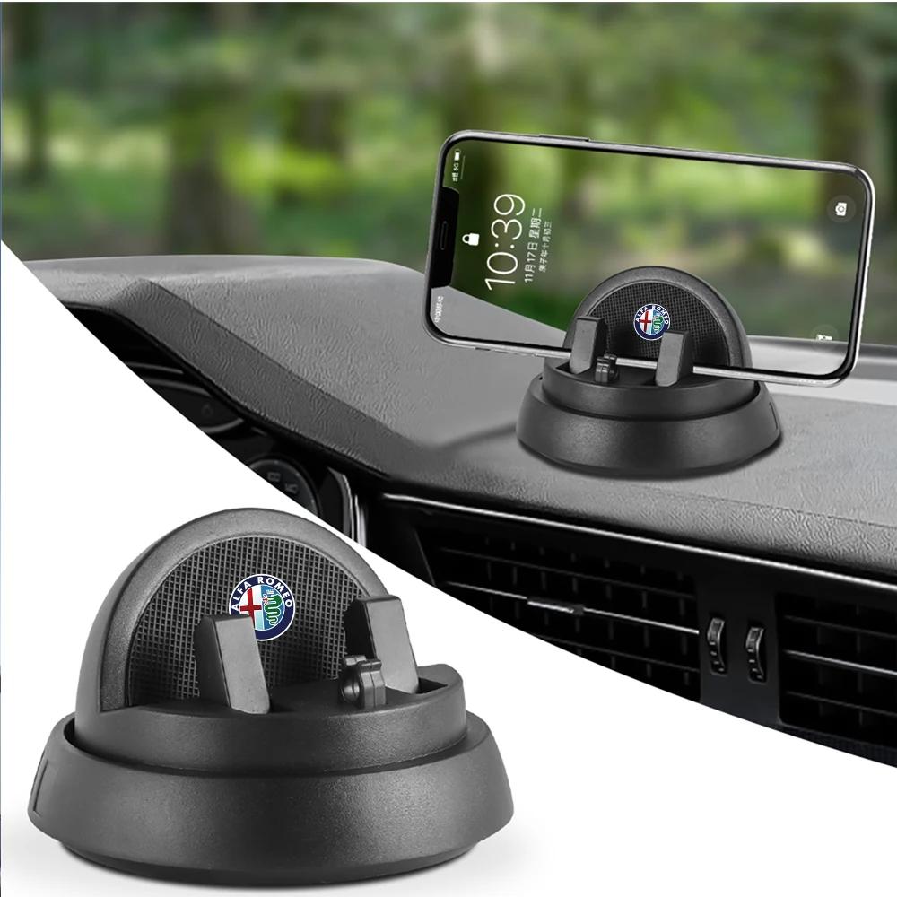 Car Sticker For Alfa Romeo 159 147 Car Phone Holder Dashboard Anti-Slip Stand Phone Bracket For Alfa Romeo 147 156 Giulia Giulie zj2