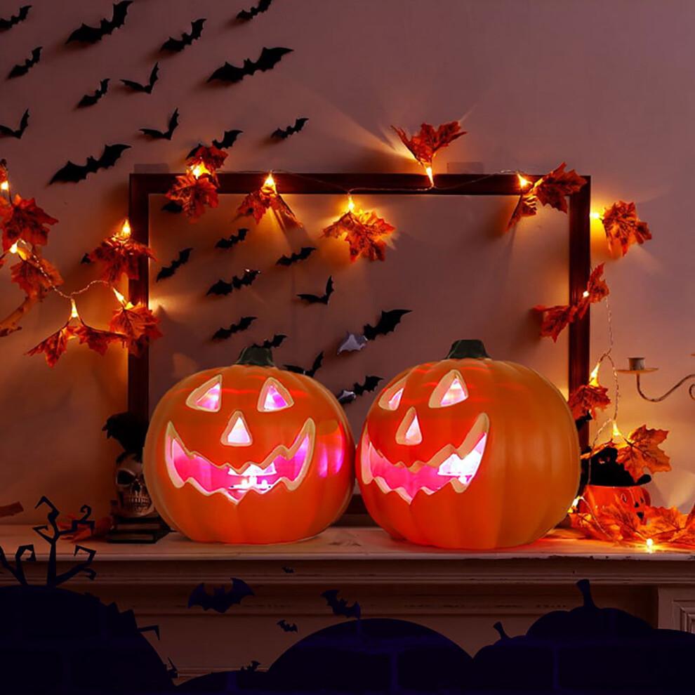 Pinkunn LED Pumpkin Lanterns 6-Piece Halloween Decor