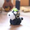 Keychain Dog Schnauzer Plush Doll Super Soft Pp Cotton Stuffed Toy Kids Decor