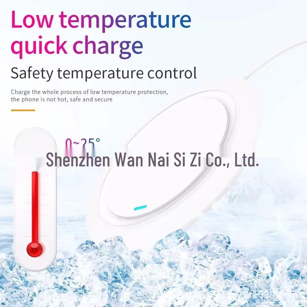 15W Fast Wireless Charger - Round Disc Q18 