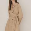 Wednesday Delight Wd_Cotton Belted Shirt Dress_Beige
