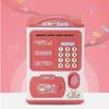 Cartoon Fingerprint Piggy Bank Password Lock Coin Deposit Box Mini ATM Machine Cash Safe  Student